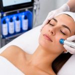 HydraFacial treatment procedure for deep cleansing, hydration, and glowing skin results