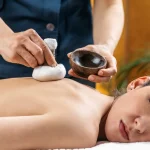 Ayurvedic massage for pain relief at Medlounges Thiruvalla