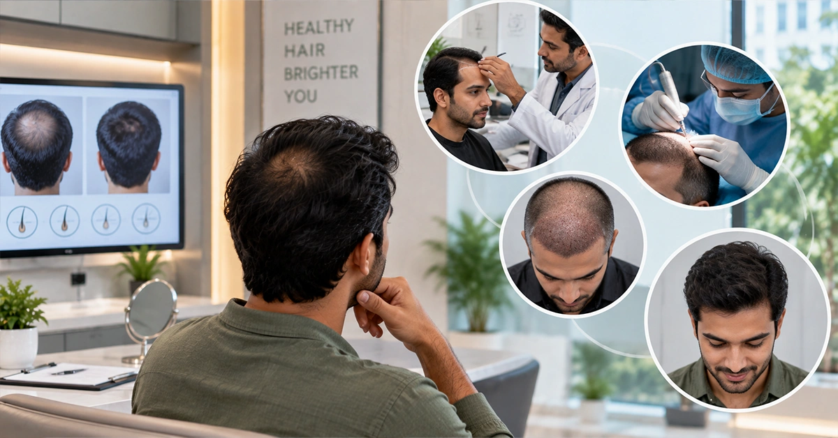 Hair transplant procedure in Kerala